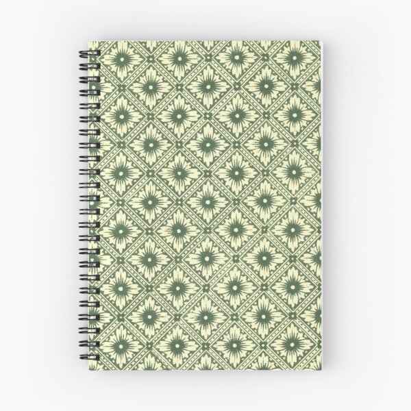 Item preview, Green floral vector pattern designed and sold by astrunb5.