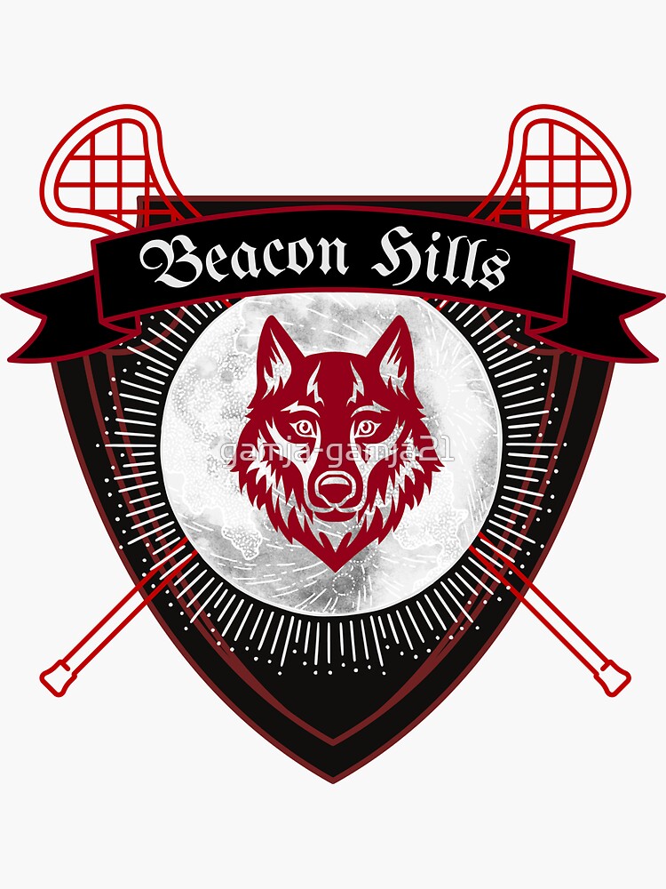 Beacon Hills High School Sticker Photographic Print for Sale by