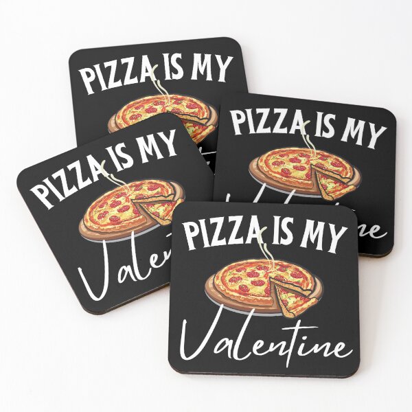 Item preview, Pizza is my Valentine designed and sold by 2MdesignStore.