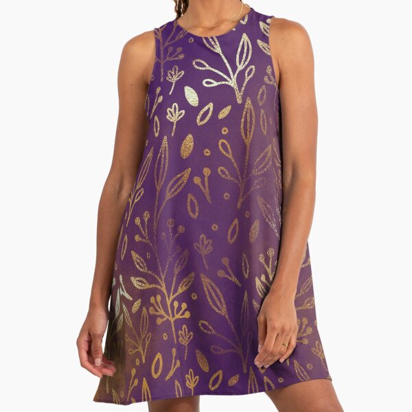 green emerald velvet dress Amazon.com: Purple and Gold Abstract Sleeveless Dress for Women Trendy V  Neck Maxi Tank Dress Sundress S : Clothing, Shoes & Jewelry main image 0