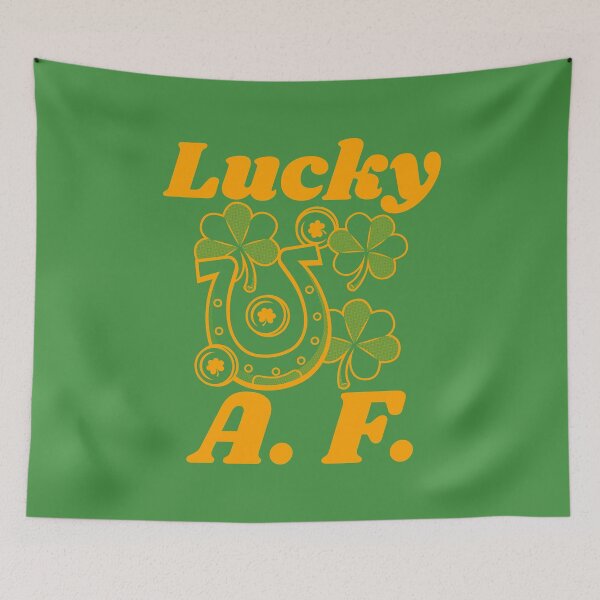 Item preview, Lucky AF Funny St Patricks Day designed and sold by alancrapopod.