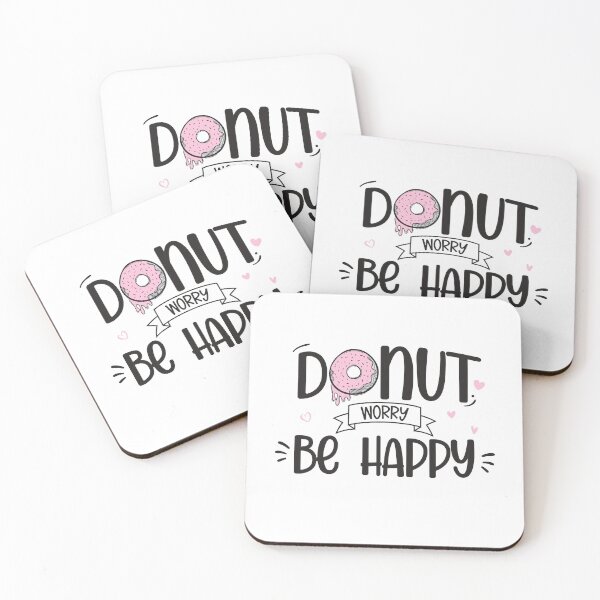 Item preview, Donut Worry Be Happy designed and sold by Phorase.