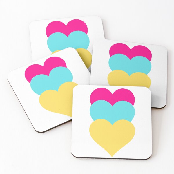 Item preview, Colorful Hearts Simple Cute designed and sold by Sweet-A-Dsignz.