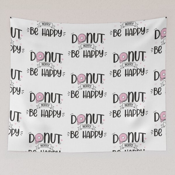 Item preview, Donut Worry Be Happy designed and sold by Phorase.