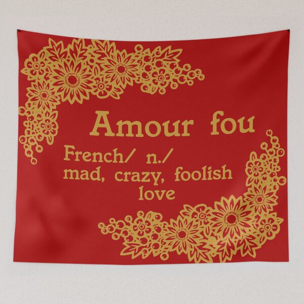 Item preview, Amour fou designed and sold by sandpiperstudio.