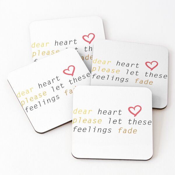 Item preview, dear heart please let these feelings fade : Gift For Men Women Gifts For Her designed and sold by Badrart.