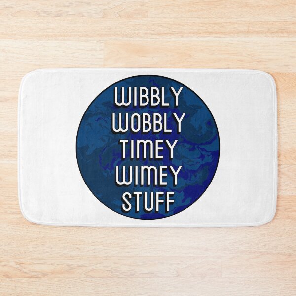 Item preview, Wibbly Wobbly Timey Wimey Stuff designed and sold by Happyhobbithole.