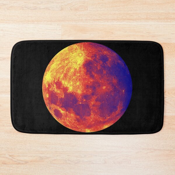 Item preview, Magma coloured moon designed and sold by felinefeelings.