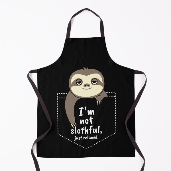 Item preview, I'm Not Slothful Just Relaxed Funny Sloth designed and sold by alancrapopod.