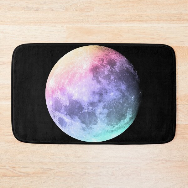 Item preview, Pastel coloured moon designed and sold by felinefeelings.