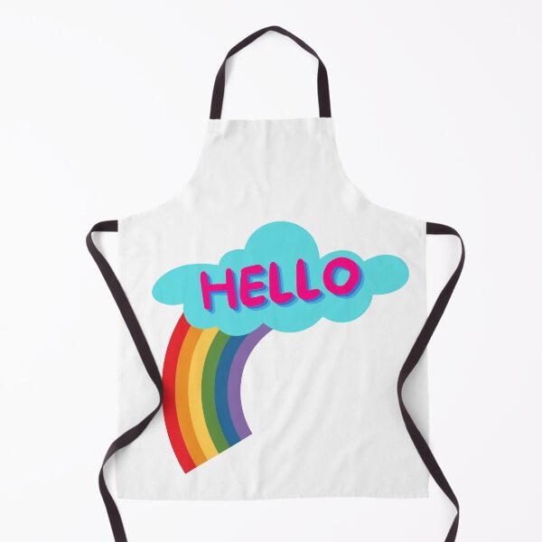 Item preview, Hello Rainbow Simple Cute designed and sold by Sweet-A-Dsignz.