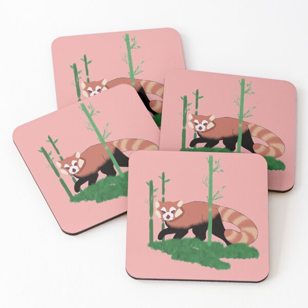 Item preview, Red Panda In Bamboo Forest designed and sold by Wanderlust Designs.