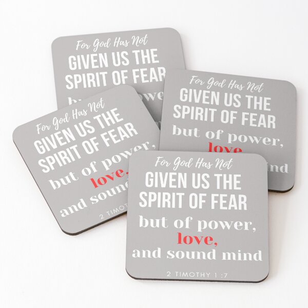 Item preview,  JC33apparel For God has not given us the spirit of fear, but of power, of love, and of a sound mind designed and sold by JC33apparel.