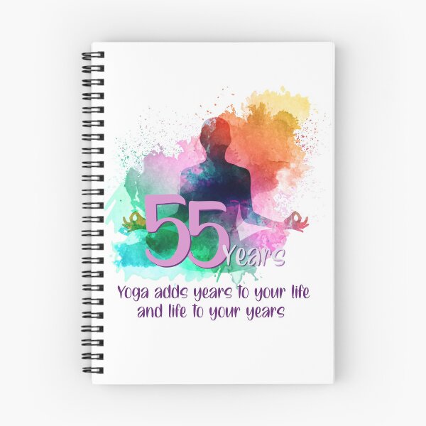 Item preview, Gift idea for the 55th birthday of a woman who loves yoga designed and sold by JIGGO.