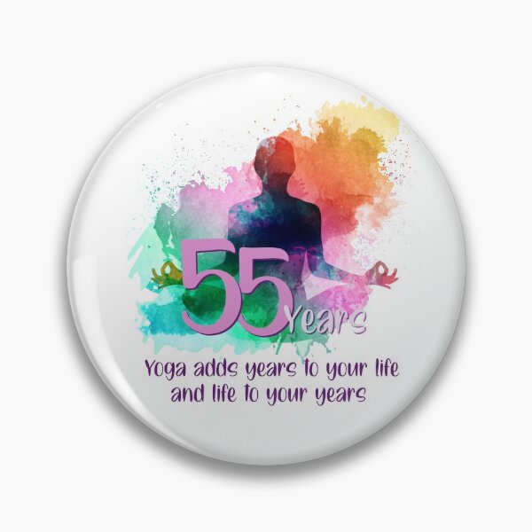 Item preview, Gift idea for the 55th birthday of a woman who loves yoga designed and sold by JIGGO.
