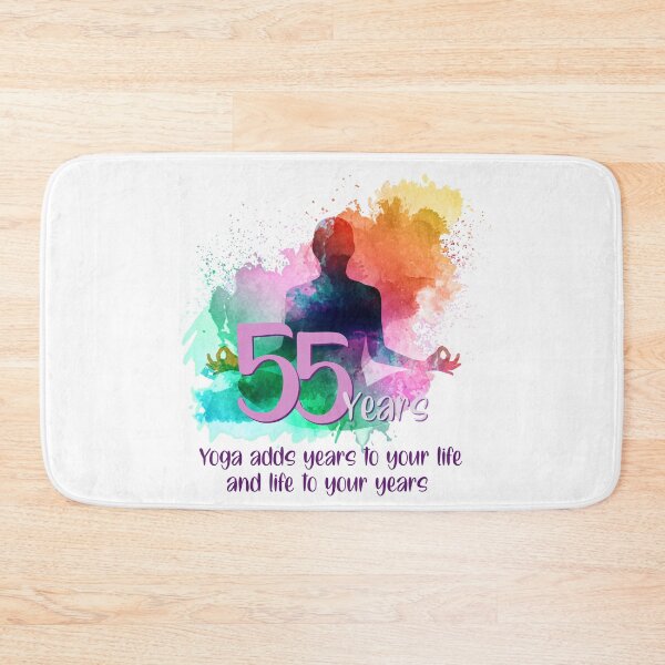 Item preview, Gift idea for the 55th birthday of a woman who loves yoga designed and sold by JIGGO.