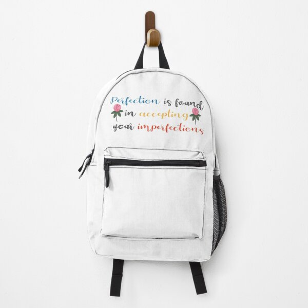 Item preview, Perfection is found in accepting your imperfections : Inspirational Quote / gift idea Sweet birthday / Birthday Gift designed and sold by Badrart.