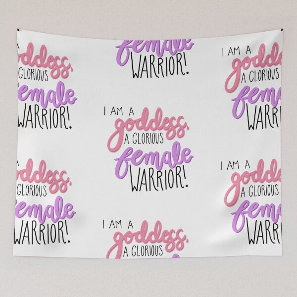 Item preview, Parks and Recreation Goddess Glorious Female Warrior designed and sold by Weyheycallie.