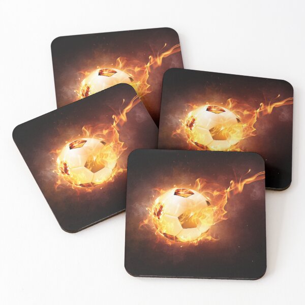 Item preview, Flaming Soccer Ball Design designed and sold by Rell1970.