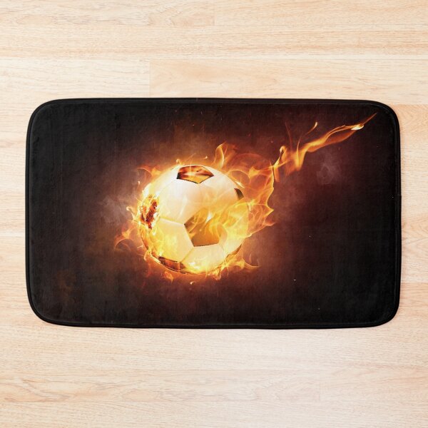 Item preview, Flaming Soccer Ball Design designed and sold by Rell1970.