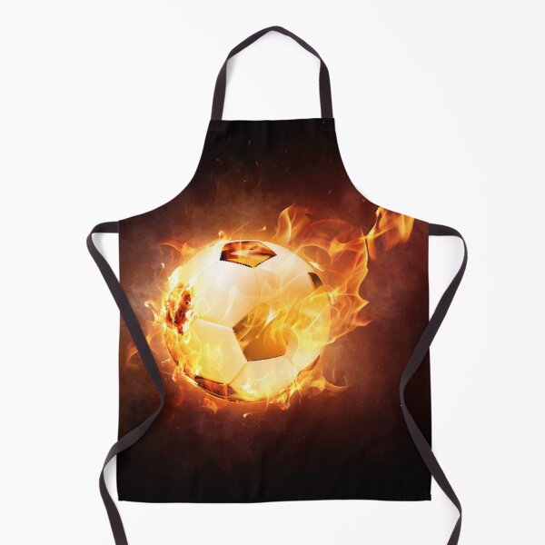 Item preview, Flaming Soccer Ball Design designed and sold by Rell1970.