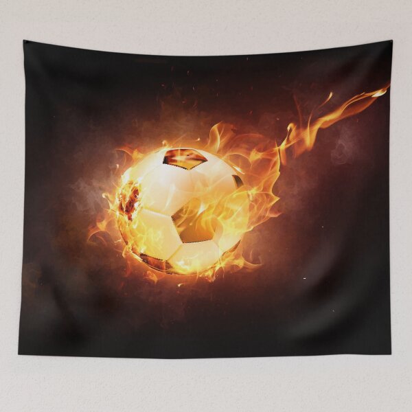 Artikelvorschau, Flaming Soccer Ball Design entworfen und verkauft von Rell1970.