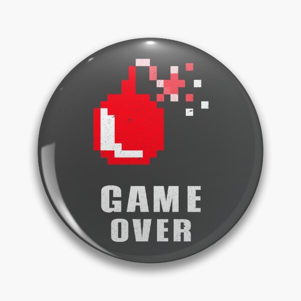 Item preview, GAME OVER designed and sold by AladdinMktgs.