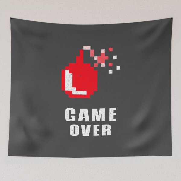 Item preview, GAME OVER designed and sold by AladdinMktgs.