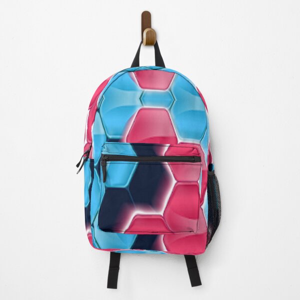 Item preview, Hexa Pattern blue and pink designed and sold by Funny beagles.
