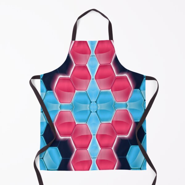 Item preview, Hexa Pattern blue and pink designed and sold by Funny beagles.