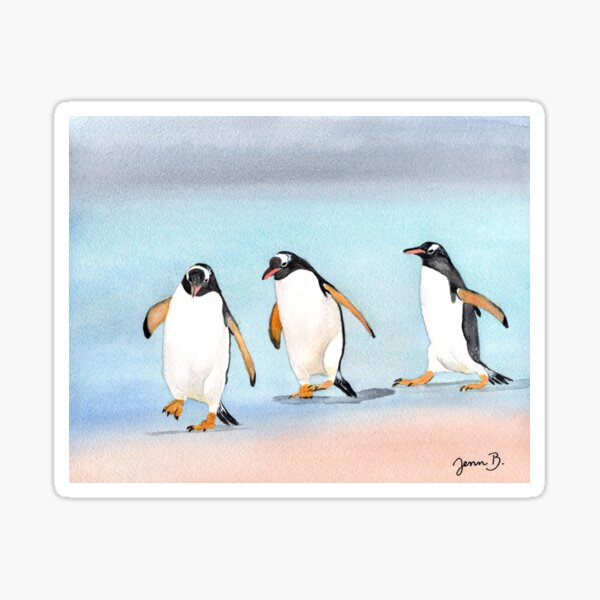 Item preview, Penguin Follow the Leader designed and sold by Jennifer Broussard.