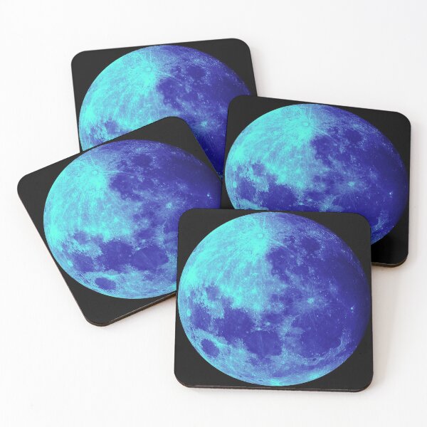 Aperçu de l'œuvre Lune bleue créée et vendue par felinefeelings.