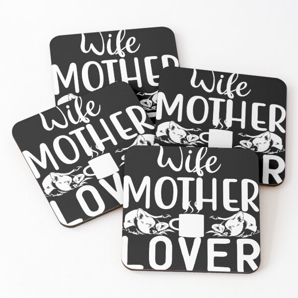 Item preview, Cat Mother Coffe Lover - Coffee Lover Cat Mother  designed and sold by PupnkittyMania ⭐⭐⭐⭐⭐.