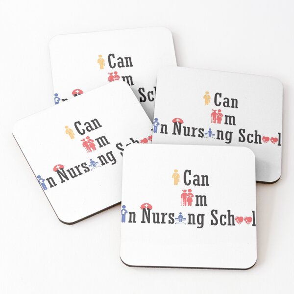 Item preview, I Can I Im In Nursing School : Inspirational Quote / gift idea Sweet birthday / Birthday Gift  designed and sold by Badrart.