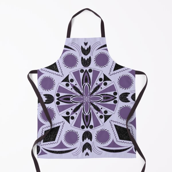 Item preview, Purple Tile with Black Glitter designed and sold by Peace502.