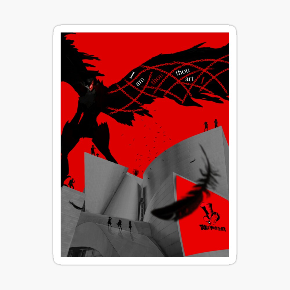Persona 5 I Am Thou Poster By Bubbliorno Redbubble Persona 5 I Am Thou Poster By Bubbliorno Redbubble