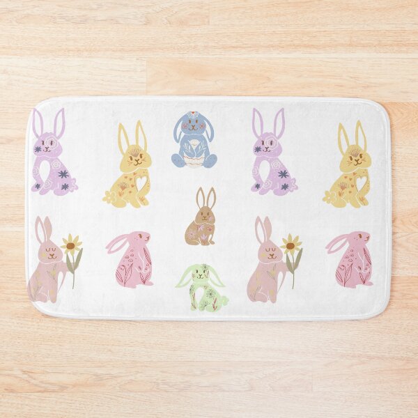 Item preview, Easily Distracted By Rabbits Sticker Pack and Pattern designed and sold by yumiso.
