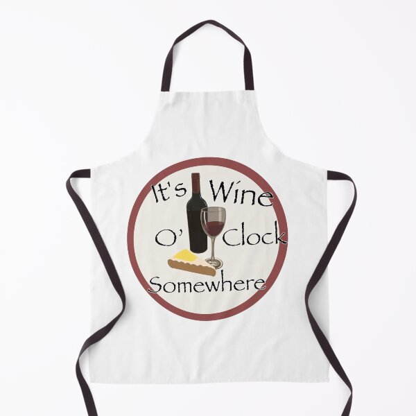 Item preview, It’s wine o’clock somewhere designed and sold by PaintingsByKF.
