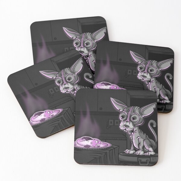 Item preview, Midnight Snack - Sphynx Kitten Cartoon designed and sold by SMilllar.