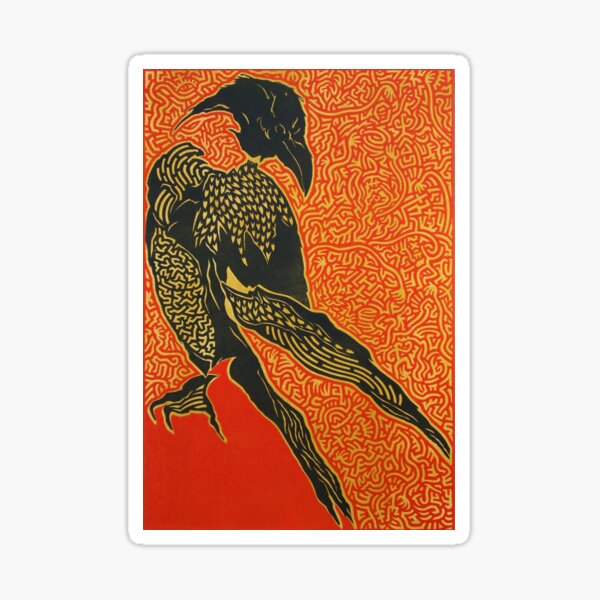 Raven Wisdom Sticker