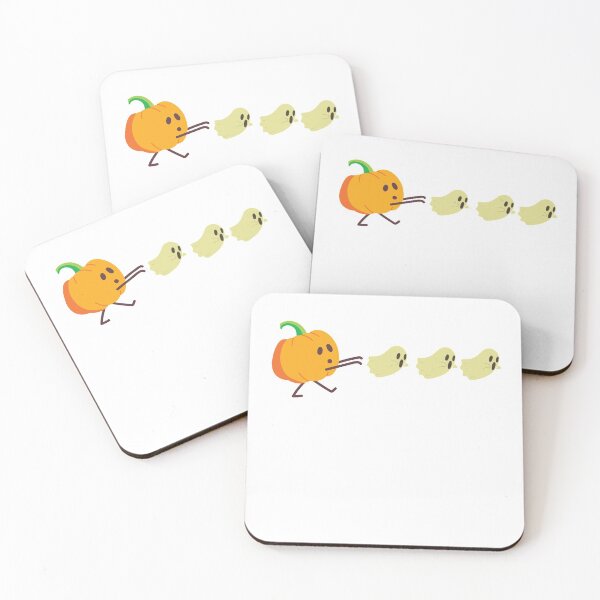 Item preview, Funny Cute Pumpkin Eating Ghosts For Halloween designed and sold by MoohAs.