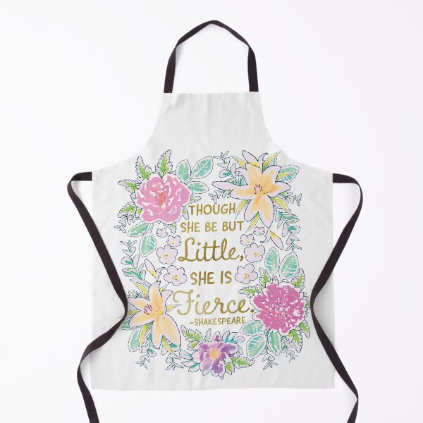 Item preview, Though She Be But Little, She is Fierce: Shakespeare Quote Typography designed and sold by KearonAlexandra.