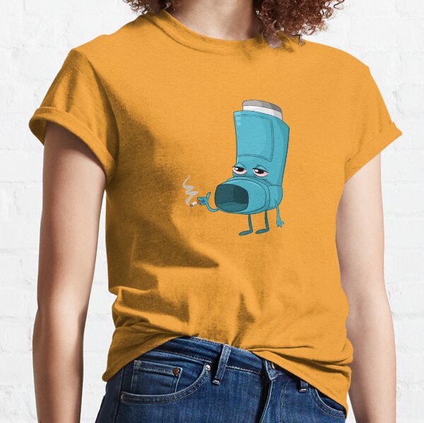 Smoking Asthma Inhaler Classic T-Shirt