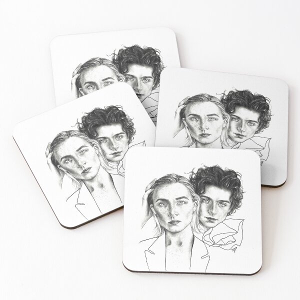 Item preview, Timothee Chalamet and Saiorse Ronan designed and sold by davidjpereira.