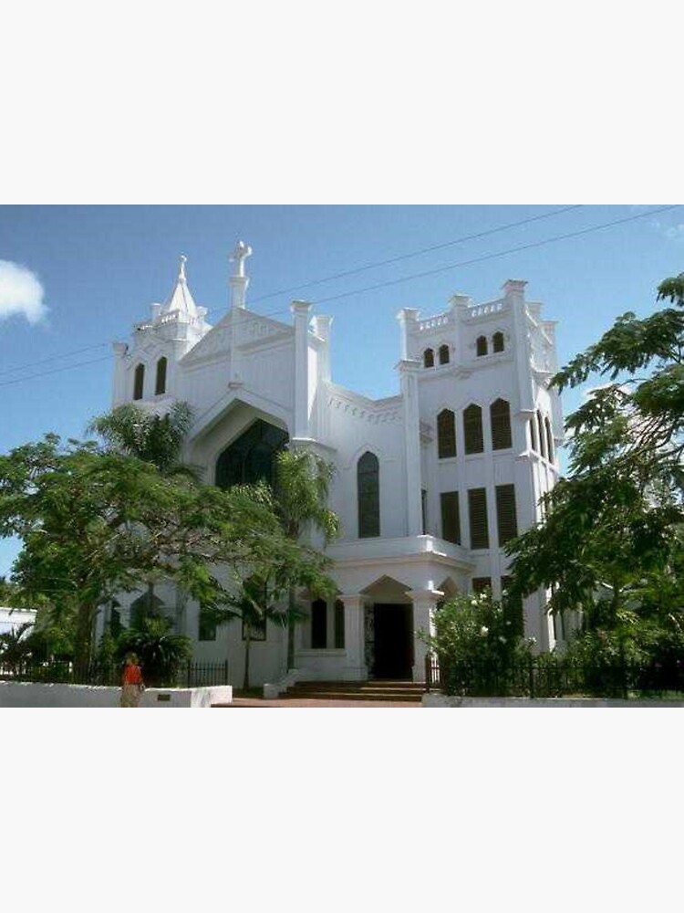 Thumbnail 4 of 4, Metal Print, Church 15131 designed and sold by JeanJohnJohn.