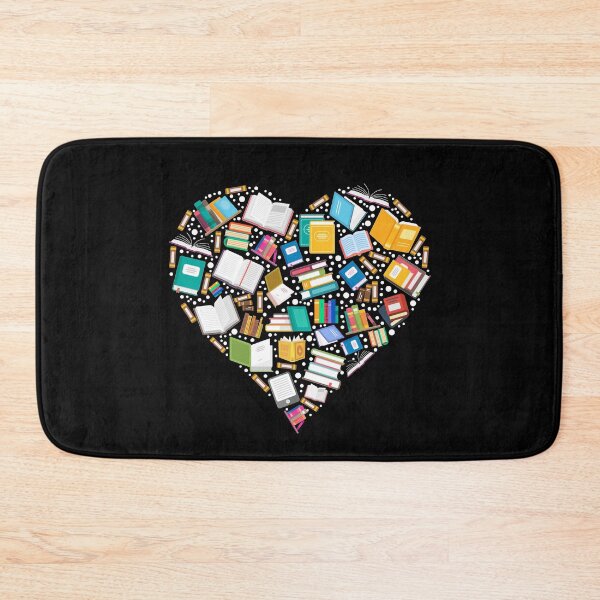 Item preview, Reading With Heart Books Art Jersey designed and sold by Manisma Road.