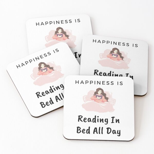 Item preview, Happiness Is Reading In Bed All Day designed and sold by StormyMuse.