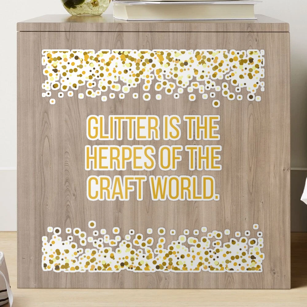 How to glitter your walls - Glitter My World!