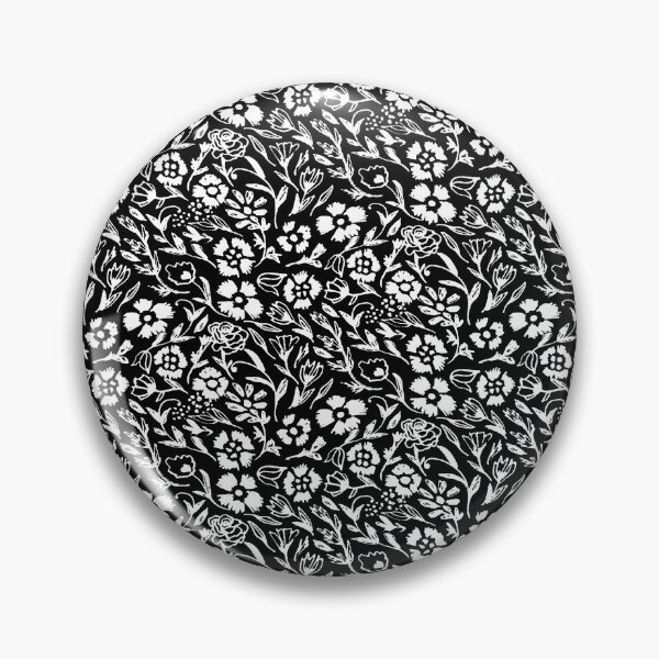 Item preview, Inverted Black and White Floral Mini Print designed and sold by Carolina Diaz.
