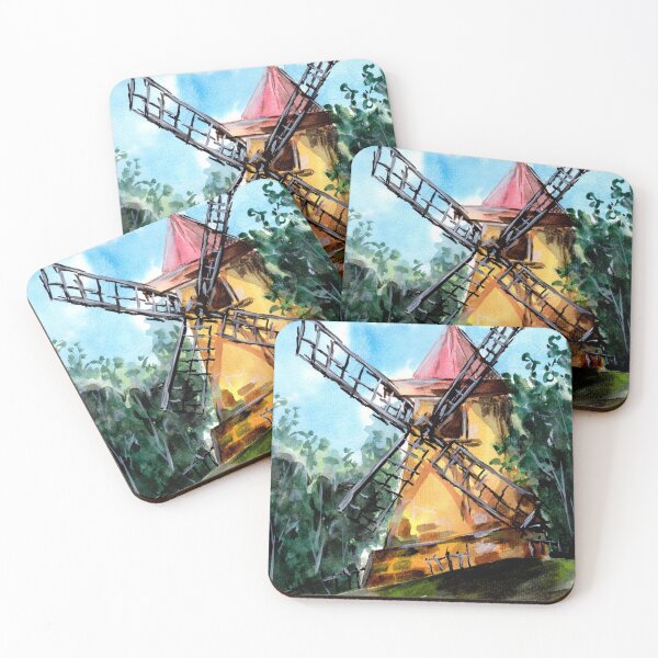 Item preview, Old Windmill on the Hill designed and sold by Sebastian Grafmann.